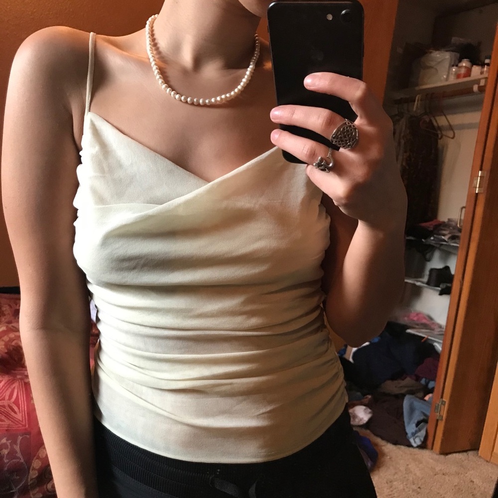 Vivienne tam mesh top